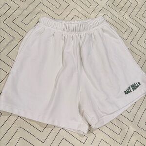 NWT Daily Drills White Shorts